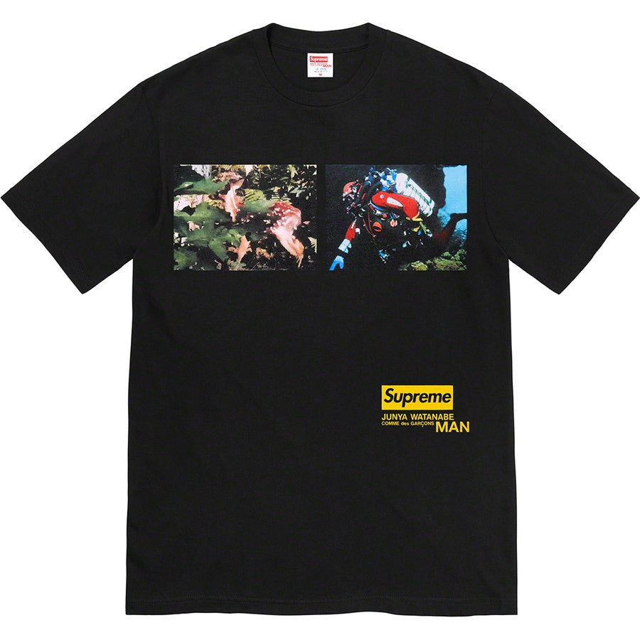 Supreme x comme shop des garcons camiseta