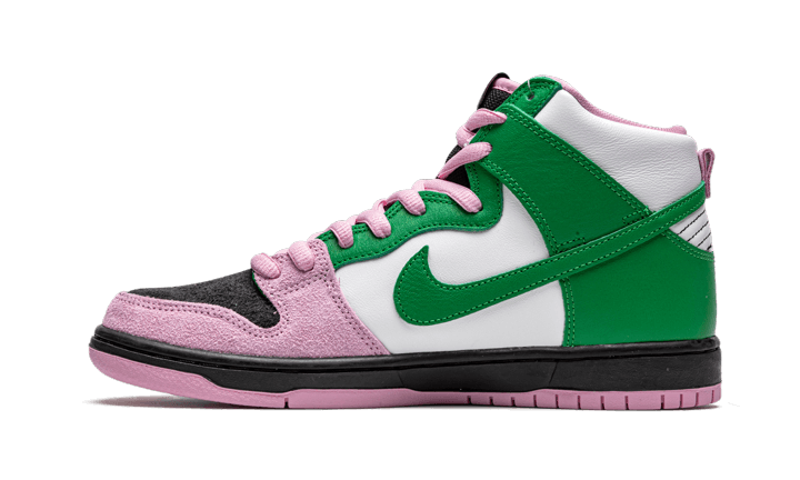 Nike sb store dunk high green