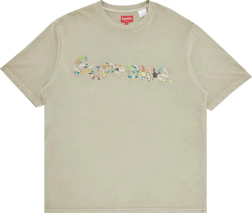 Camiseta Supreme "Animal Kingdom" Verde