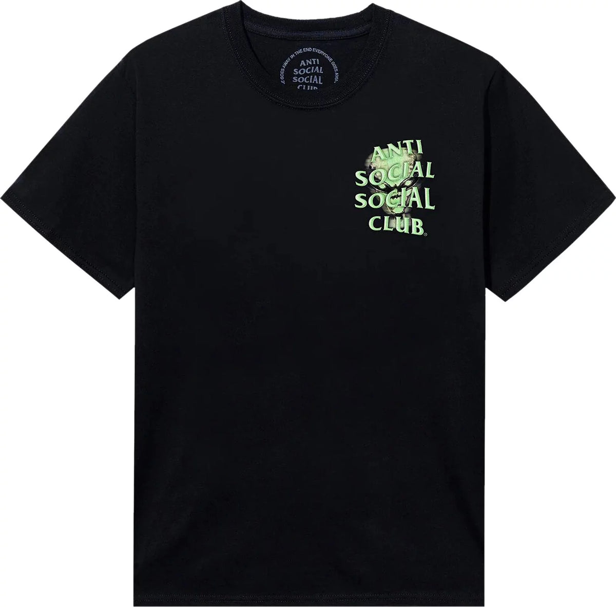 Camiseta ASSC Anti Social Social Club "UAP" Preto