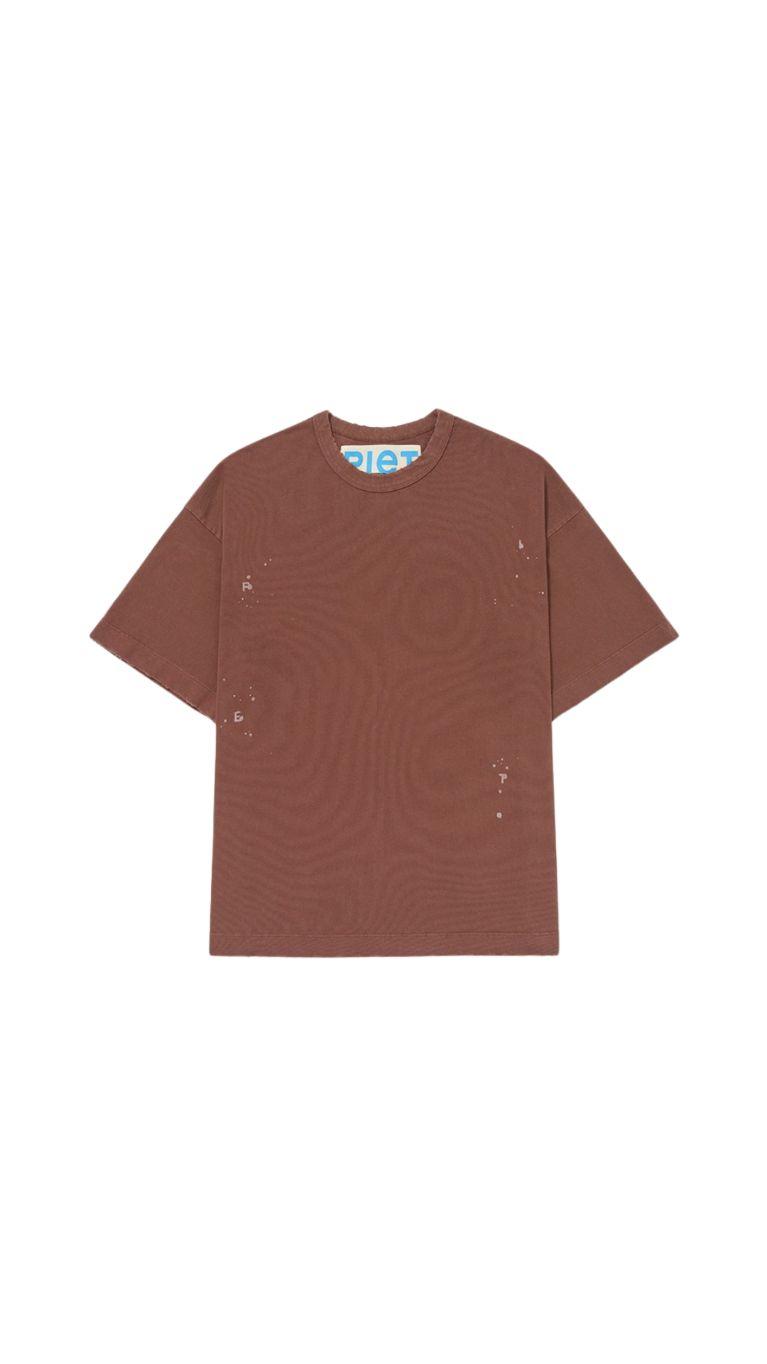 Camiseta Piet "Splatter" Marrom