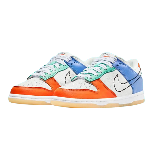 Tênis Dunk Low GS "101" Multicolor