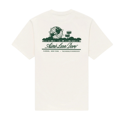 Camiseta Aimé Leon Dore "Unisphere" Branco