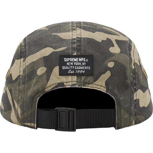 Boné 5 Panel Supreme "Military" Camo Verde