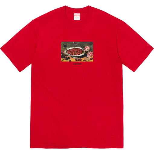 Camiseta Supreme "Strawberries" Vermelho