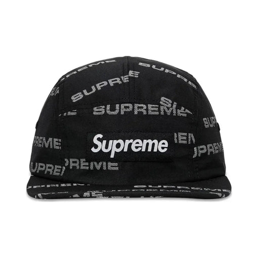 Boné Supreme "Reflective Jacquard" Preto