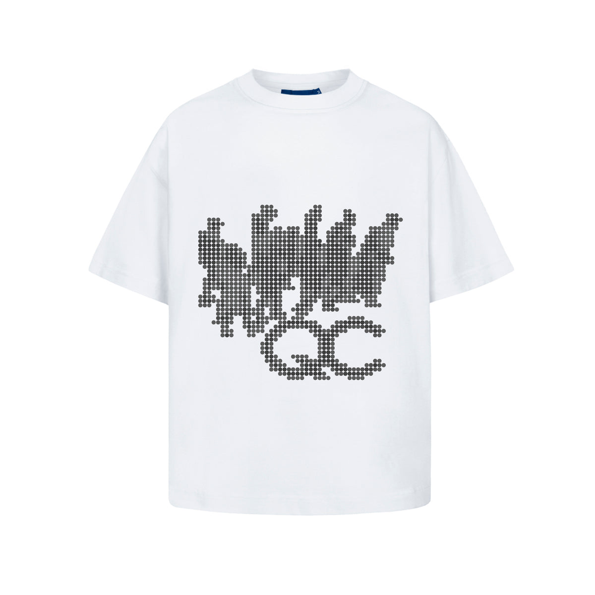 Camiseta Quadro Creations "Line Dots" Off White