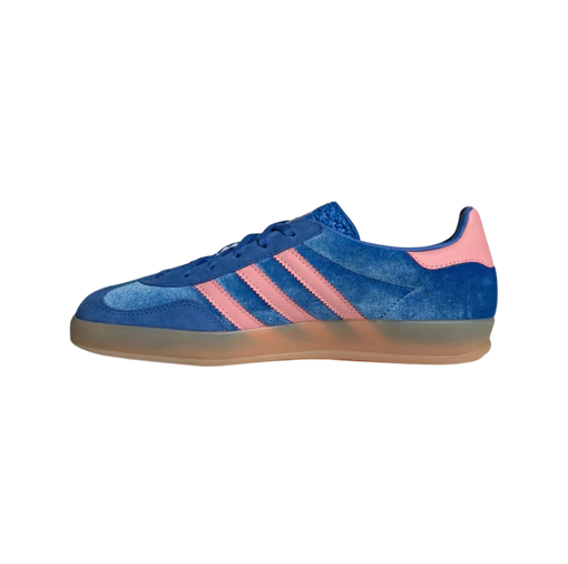 Tênis Adidas Gazelle Indoor "Blue Semi Pink Spark" Azul