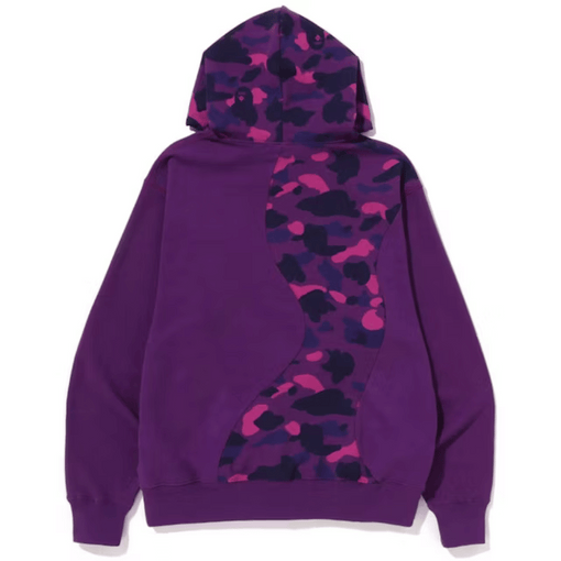 Moletom Bape "College Cutting Relaxed" Roxo