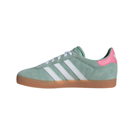 Tênis Adidas Gazelle GS "Hazy Green Bliss Pink" Verde