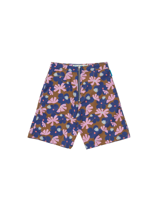 Shorts Piet "Flower Cotton Board" Multicolor