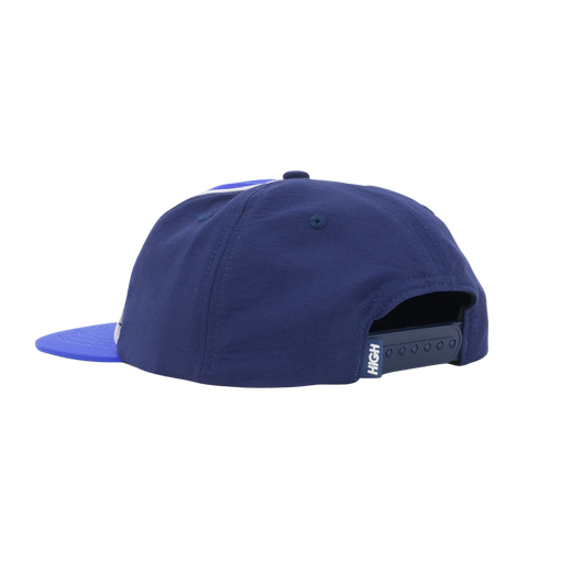 Boné 6 Panel High "Duo" Azul