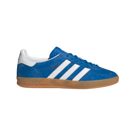 Tênis Adidas Gazelle Indoor "Blue Bird Gum" Azul