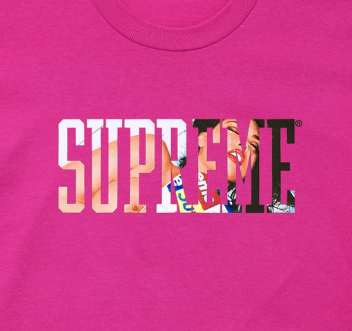 Camiseta Supreme "Tera Patrick" Rosa