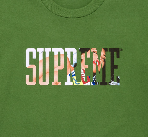 Camiseta Supreme "Tera Patrick" Verde