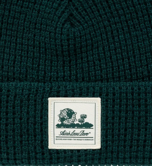 Touca Aimé Leon Dore "Waffle Knit" Verde