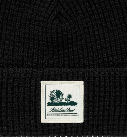 Touca Aimé Leon Dore "Waffle Knit" Preto