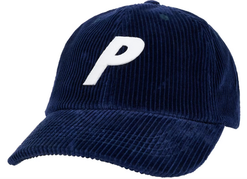 Boné Palace 6-Panel "Corduroy SS24" Azul