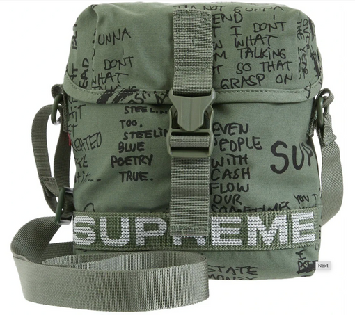 Bolsa Supreme Side Bag "Field Gonz" Verde