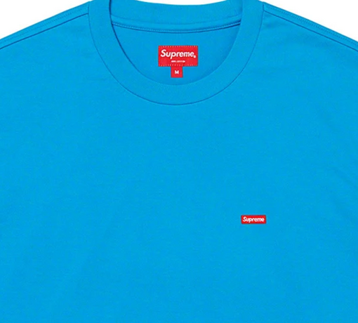 Camiseta Supreme "Small Logo" Azul