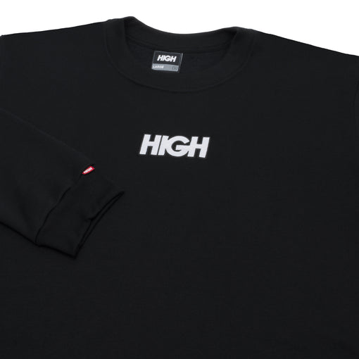 Crewneck High "Logo Black" Preto