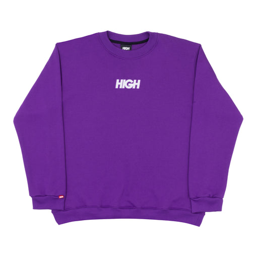 Crewneck High "Logo Purple" Roxo