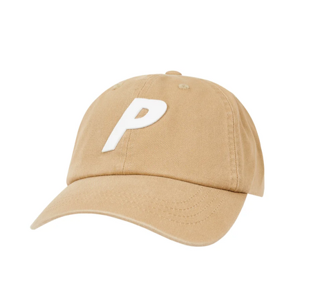 Boné 6-Panel Palace "P" Bege