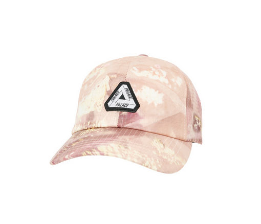 Boné 6-Panel Strapback Palace "T&D Ripstop Tri-Ferg" Rosa