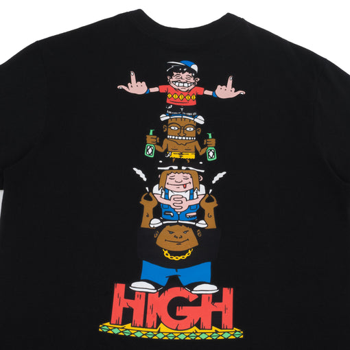 Camiseta High "Totem" Preto