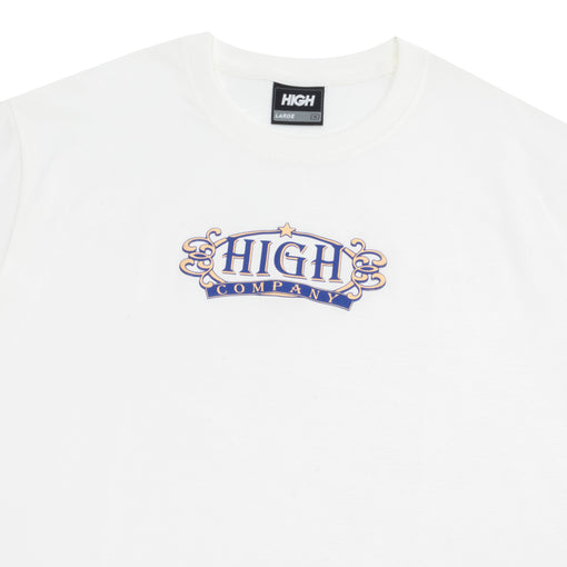 Camiseta High "Bistro" Branco