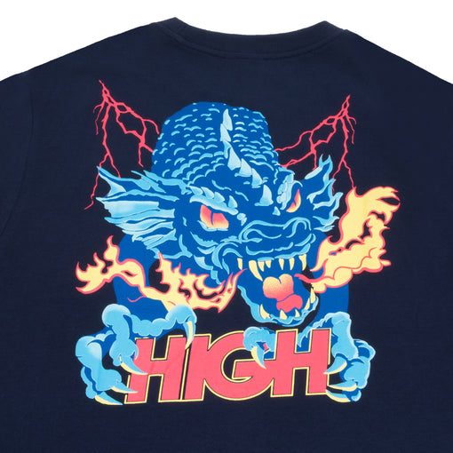 Camiseta High "Hydra" Azul Marinho