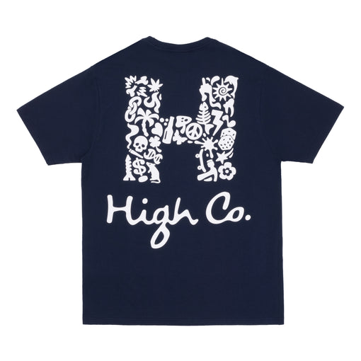 Camiseta High "Overall" Azul