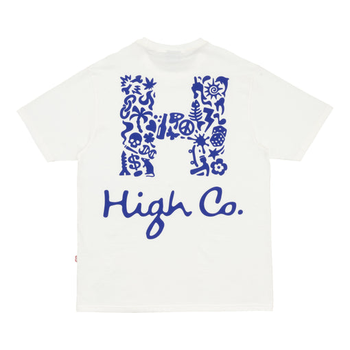 Camiseta High "Overall" Branco