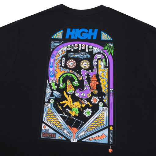 Camiseta High "Pinball" Preto