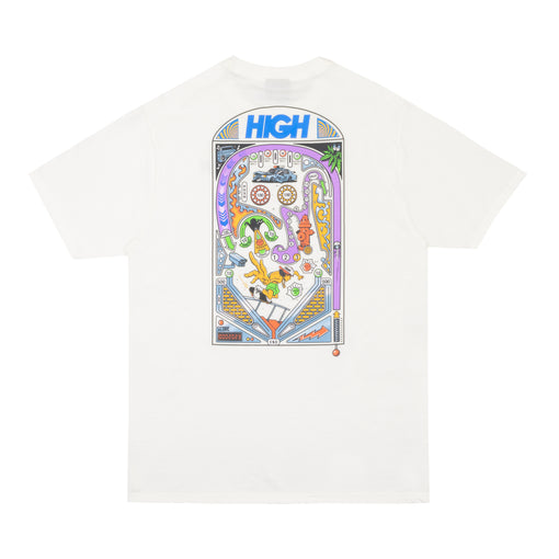 Camiseta High "Pinball" Branco