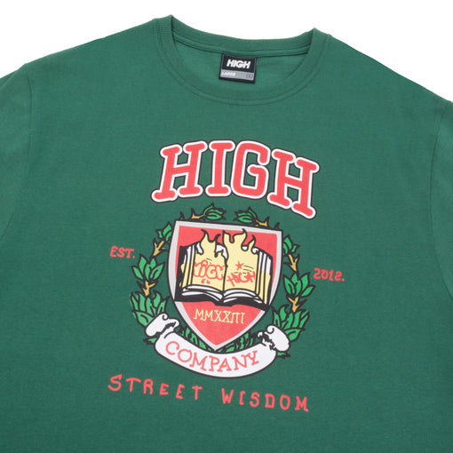 Camiseta High "University" Verde