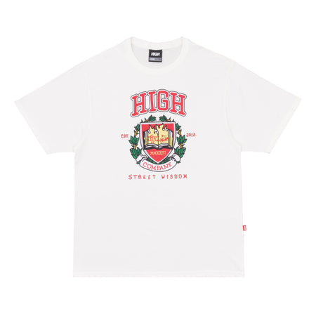 Camiseta High "University" Branco
