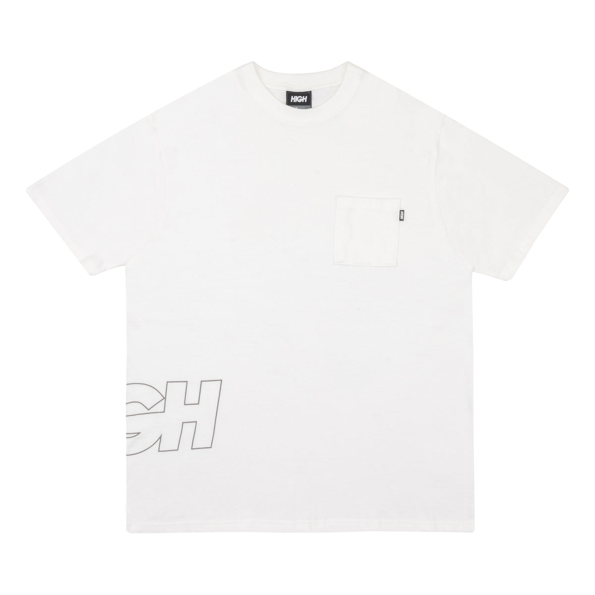 Camiseta High "Work Outline Logo" Branco