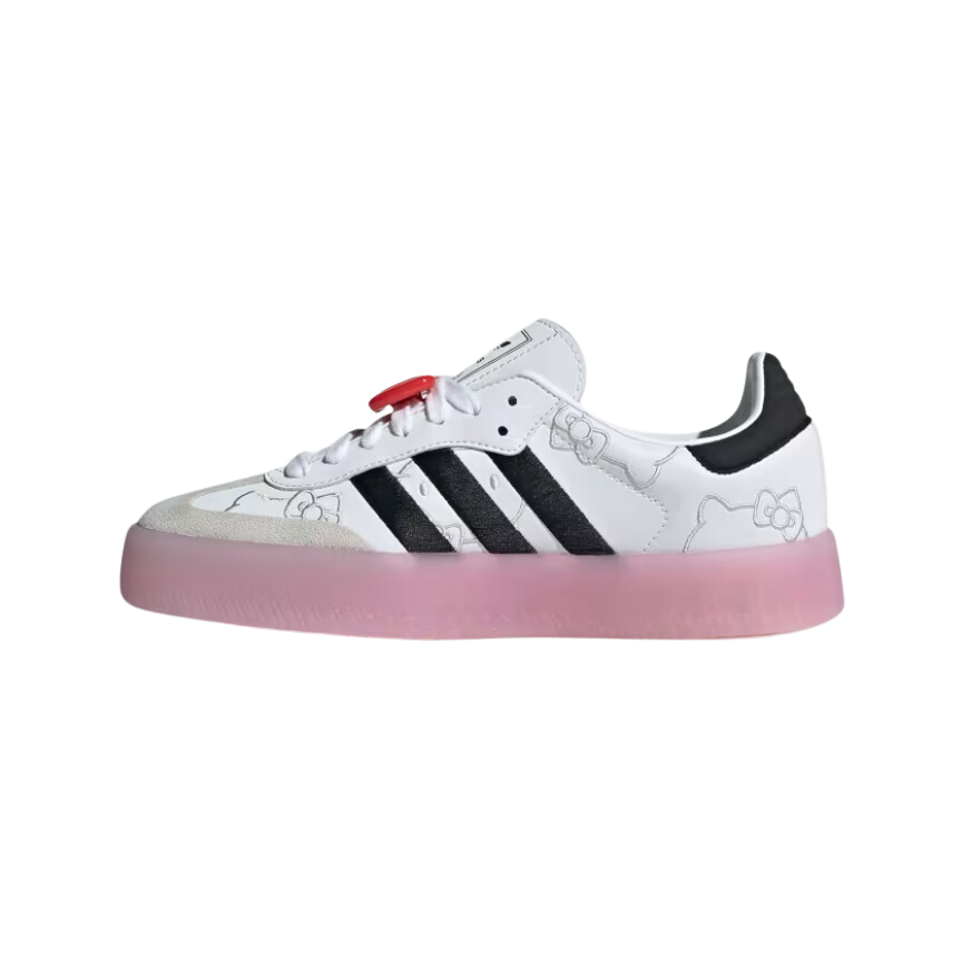 Tênis Adidas Sambae W "Hello Kitty" Branco