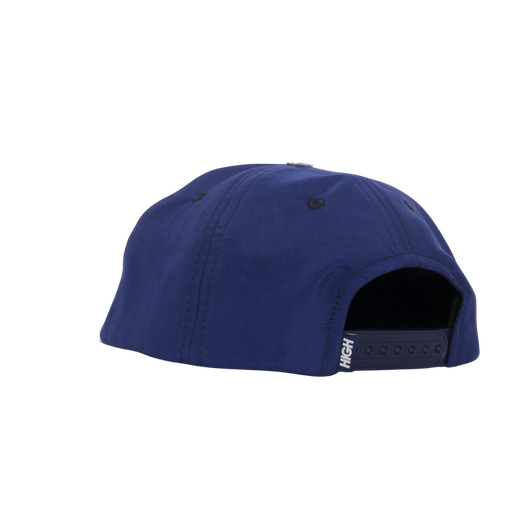 Boné 6 Panel High "Due" Branco/Azul