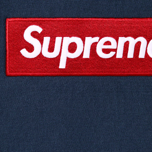 Moletom Supreme "Box Logo FW24" Marinho