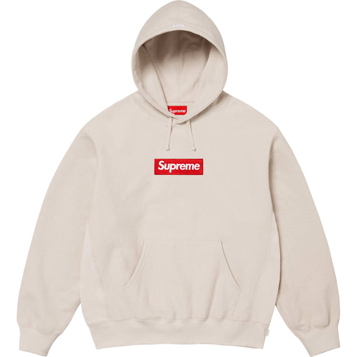 Moletom Supreme "Box Logo FW24" Bege