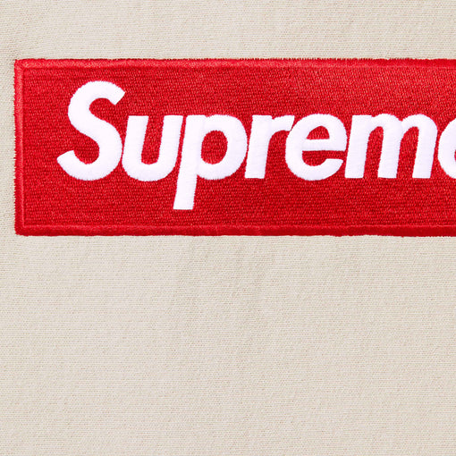 Moletom Supreme "Box Logo FW24" Bege