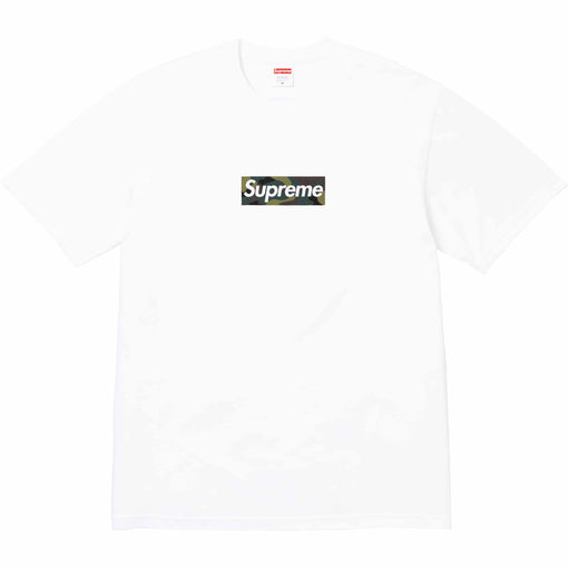 Camiseta Supreme "Box Logo FW23" Branco