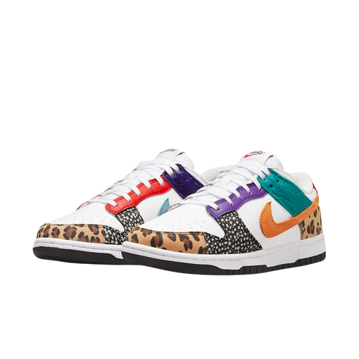 Tênis W Nike Dunk Low SE "Safari Mix" Colorido