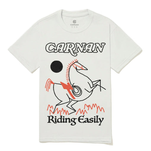 Camiseta Carnan "Horse Sketch" Off White