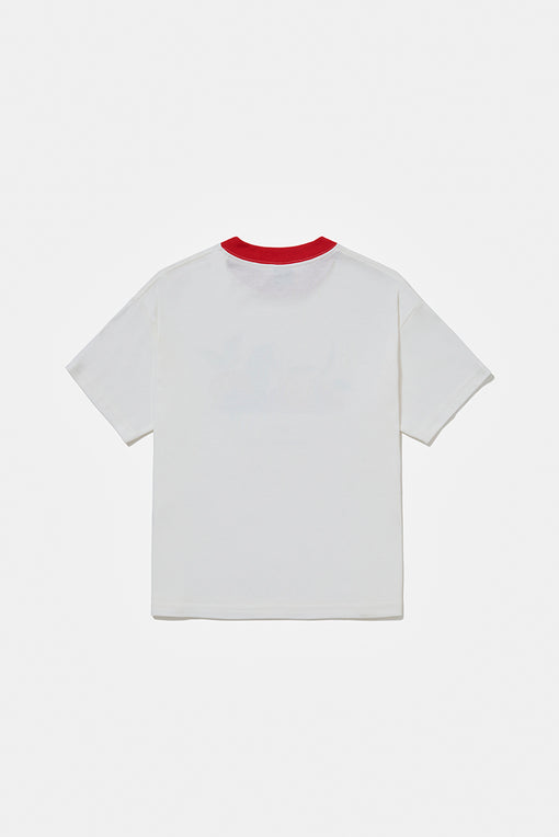 Camiseta Heavy Carnan "Le Pomme" Branco