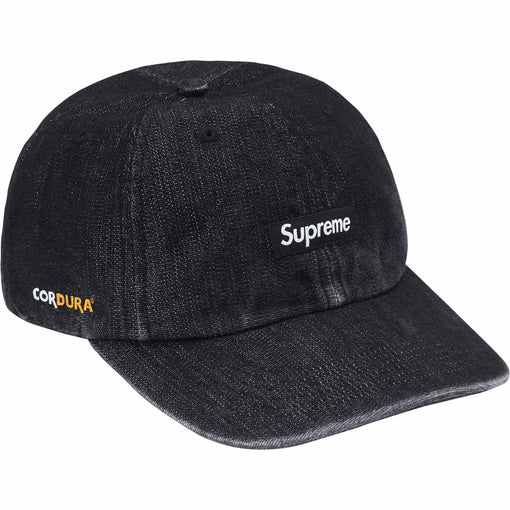 Boné 6-Panel Supreme x Cordura "Denim Small" Preto