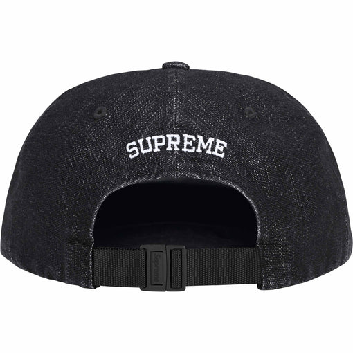 Boné 6-Panel Supreme x Cordura "Denim Small" Preto