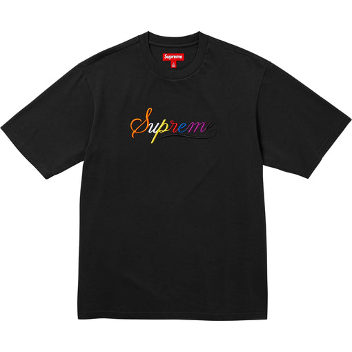 Camiseta Supreme "Cursive" Preto